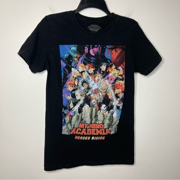 Funimation animae t-shirt My Hero Academia black size small - Picture 1 of 5